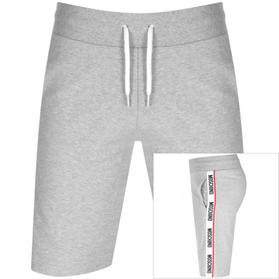 Alternative Image for ProductMoschino Logo Shorts Grey1